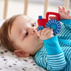 Haba Tractor Silicone Teether