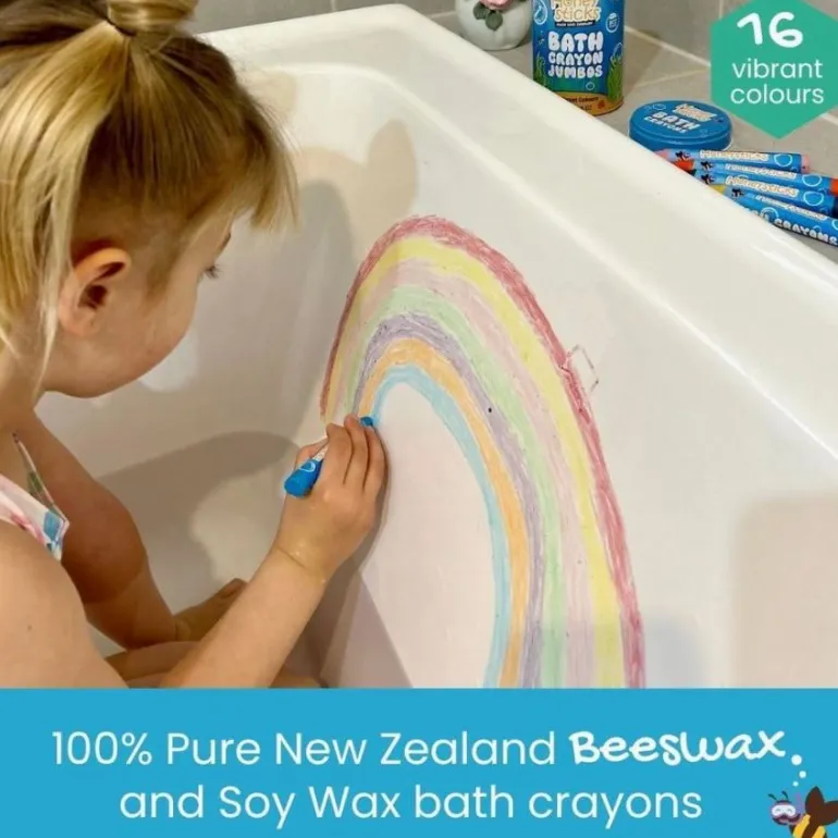 Honeysticks Jumbo Bath Crayons Non Toxic (16 Pack)
