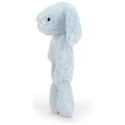 Jellycat Bashful Blue Bunny Ring Rattle