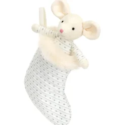 Jellycat Shimmer Stocking Mouse