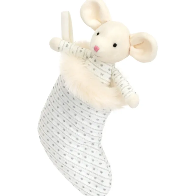 Jellycat Shimmer Stocking Mouse