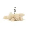 Jellycat Smudge Rabbit Bag Charm