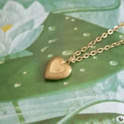 Kindred Objects- Vintage Mini Heart Necklace