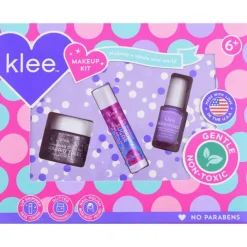 Klee Naturals -Purple Candy Sprinkles - Sugar Pop 3-PC Makeup Kit