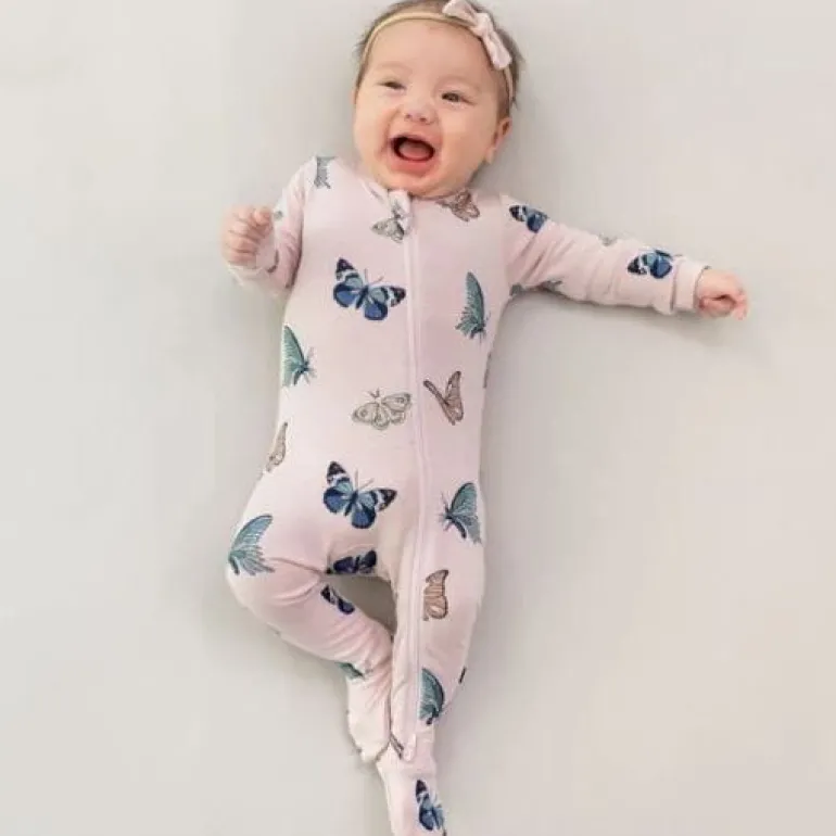 Kyte Baby Zippered Footie Prints