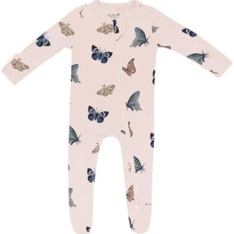 Kyte Baby Zippered Footie Prints