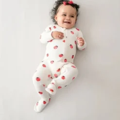 Kyte Baby Zippered Footie Prints