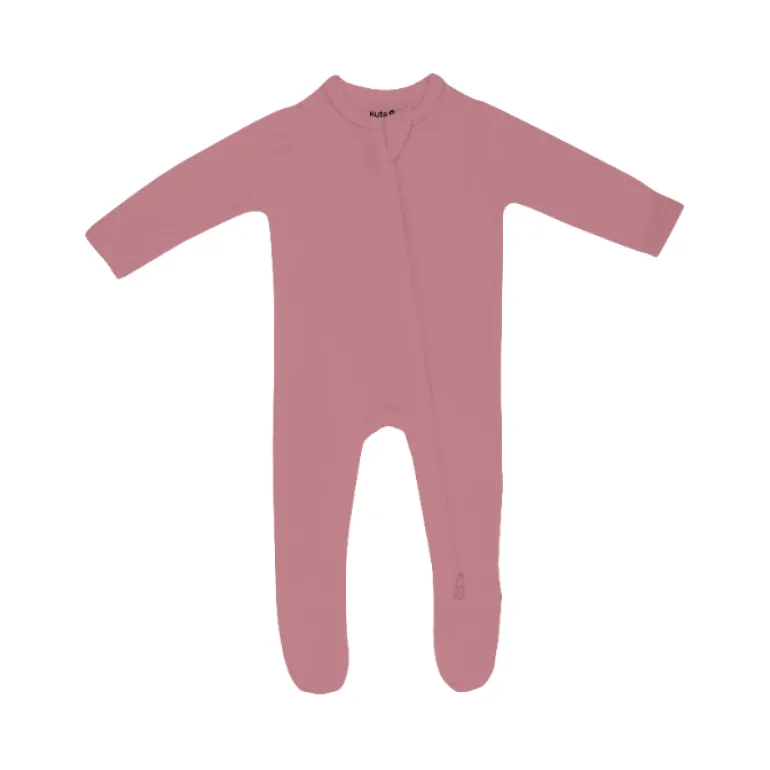 Kyte Baby Zippered Footie Solids