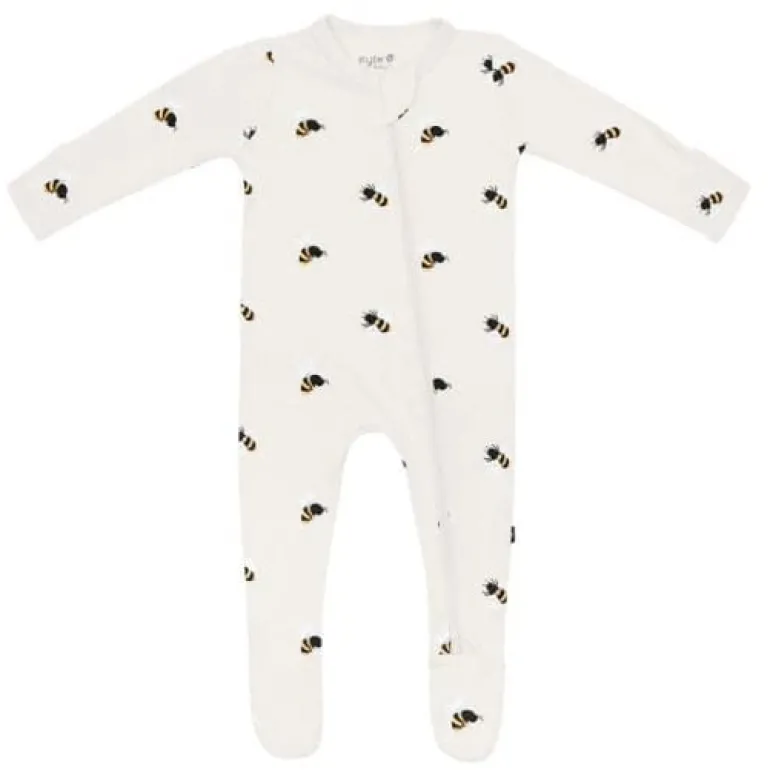 Kyte Baby Zippered Footie Prints
