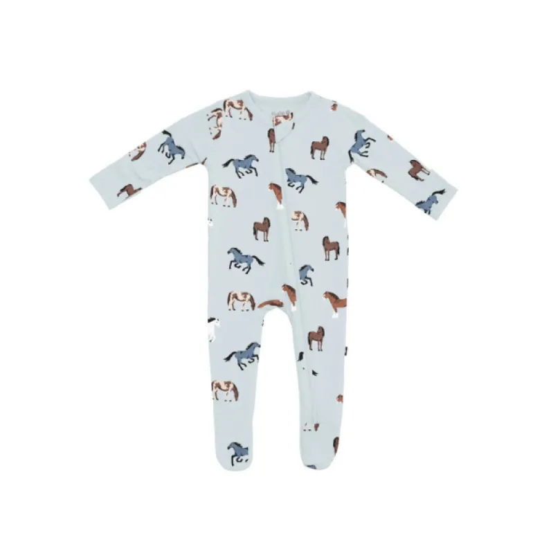 Kyte Baby Zippered Footie Prints