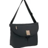 Lassig Manu Messenger Diaper Bag- Black