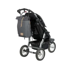 Lassig Rolltop Diaper Backpack- Anthracite
