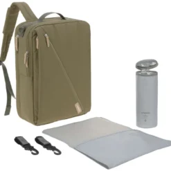 Lassig Tidy Talent Diaper Backpack- Olive
