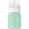 Lifefactory 8oz Stainless Steel Baby Bottle