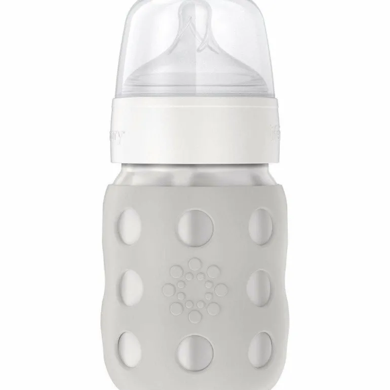 Lifefactory 8oz Stainless Steel Baby Bottle