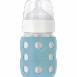 Lifefactory 8oz Stainless Steel Baby Bottle