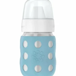 Lifefactory 8oz Stainless Steel Baby Bottle with Hard Sippy Spout
