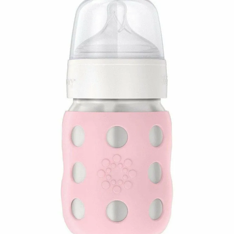 Lifefactory 8oz Stainless Steel Baby Bottle