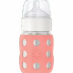 Lifefactory 8oz Stainless Steel Baby Bottle