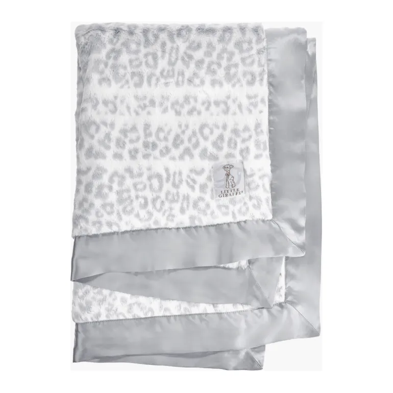 Little Giraffe Luxe Leshiba Receiving Blanket