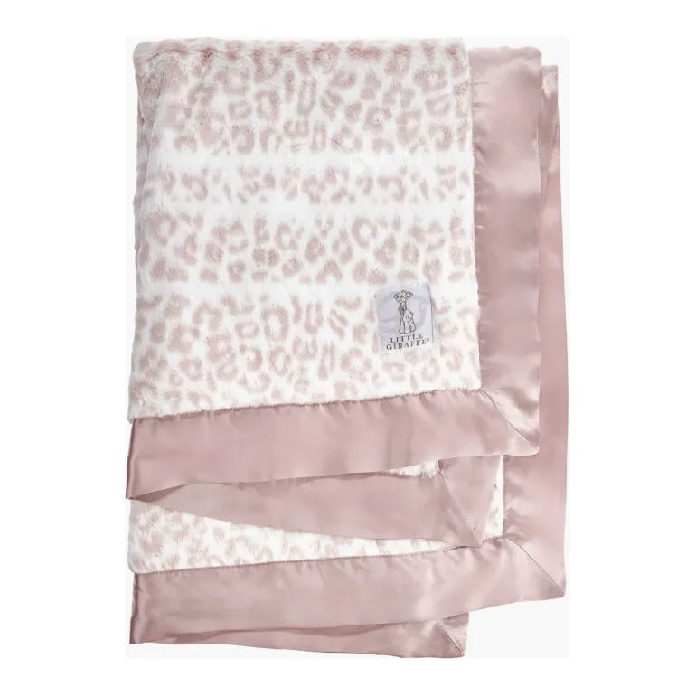 Little Giraffe Luxe Leshiba Receiving Blanket