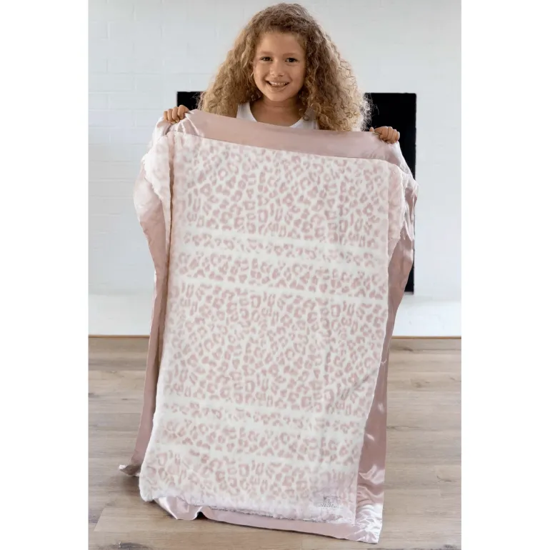 Little Giraffe Luxe Leshiba Receiving Blanket