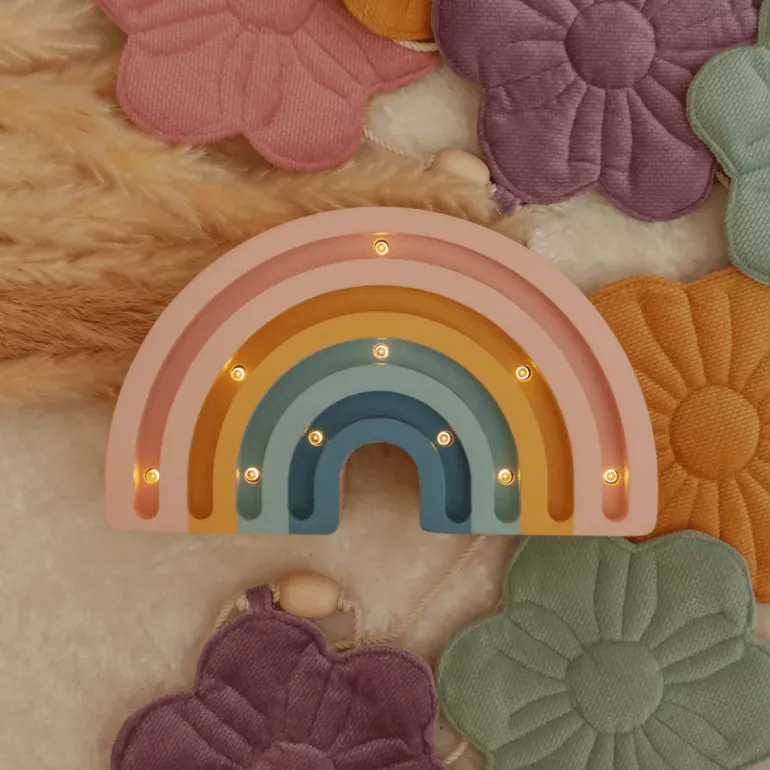 Little Lights Mini Rainbow Lamp-Retro