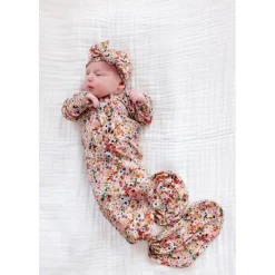 Lou Lou & Company - Mauve Wildflower Knotted Gown
