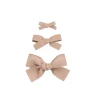 Lou Lou & Company Leather Bow Clip- Single Large