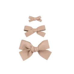Lou Lou & Company Leather Bow Clip- Single Large