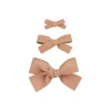 Lou Lou & Company Leather Bow Clip- Single Medium