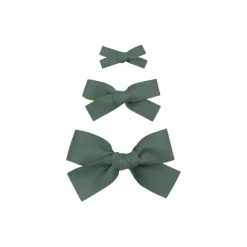 Lou Lou & Company Leather Bow Clip- Single Medium