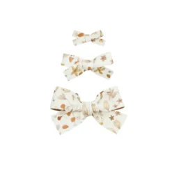 Lou Lou & Company Leather Bow Clip- Single Large