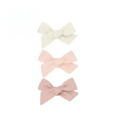 Lou Lou & Company Linen Bow 3 Pack