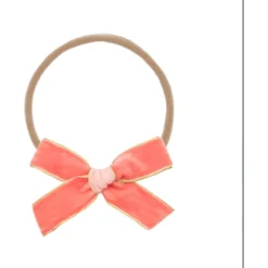 Lou Lou & Company Ribbon Bow -Velvet Headband