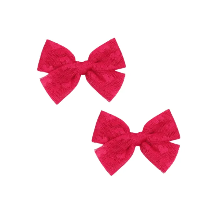 Lou Lou & Company Tulle Bow Clips - Pigtail Set