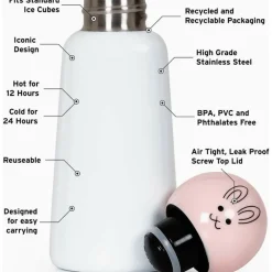 Lund Skittle Mini Water Bottle- Bunny