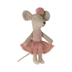 Maileg Ballerina Mouse Little Sister-Rose