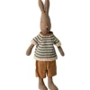 Maileg Rabbit Size 1 -Shirt and Shorts - Brown