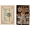 Maileg Sleepy Wakey Baby Mouse In Matchbox 2024- Rose