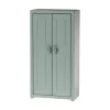 Maileg Wooden Closet, Mouse - Soft blue