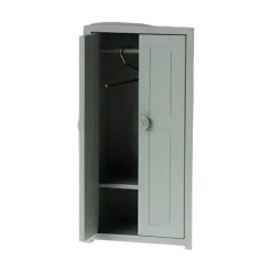 Maileg Wooden Closet, Mouse - Soft blue