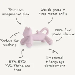 Mushie Cat Figurine Teether