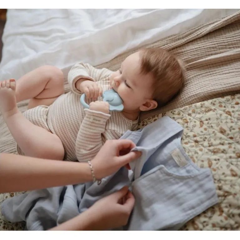 Mushie Elephant Teether Ring