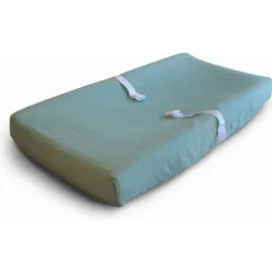 Mushie Extra Soft Muslin Changing Pad Cover