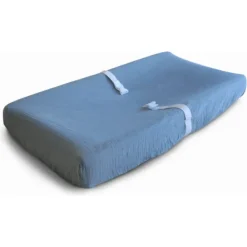Mushie Extra Soft Muslin Changing Pad Cover