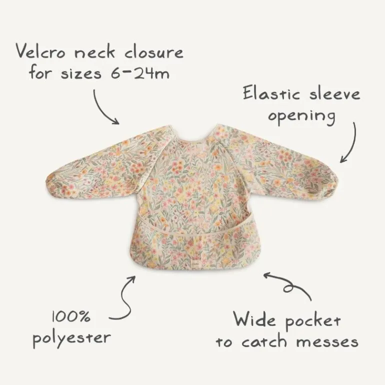 Mushie Long Sleeve Bib