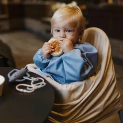 Mushie Long Sleeve Bib