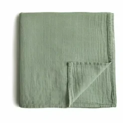 Mushie Muslin Swaddle Blanket