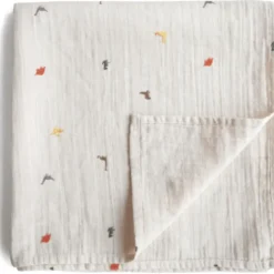 Mushie Muslin Swaddle Blanket
